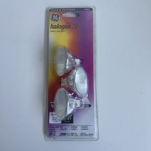 GE 20 Watt Flood 3 Pack MR 16